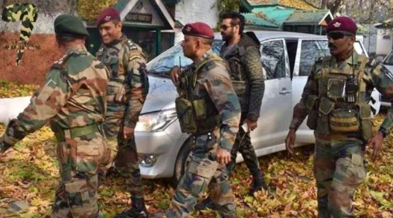 MS Dhoi boot polish on army dutty