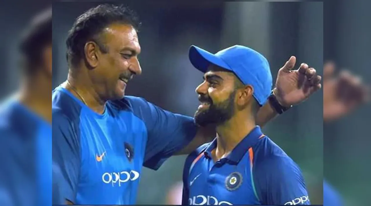 virat kohli and ravi shastri