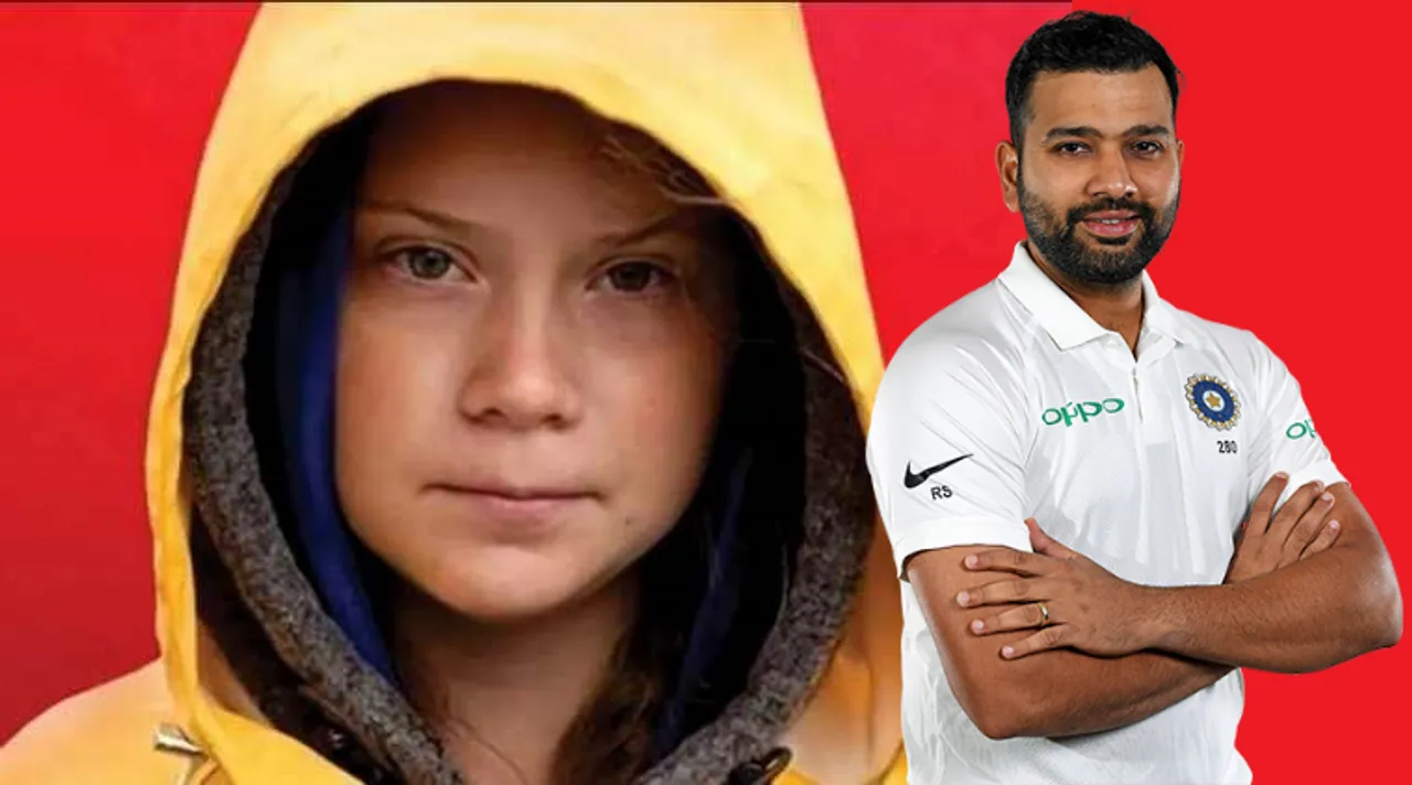 Rohit Sharma says Greta Thunberg is her inspiration