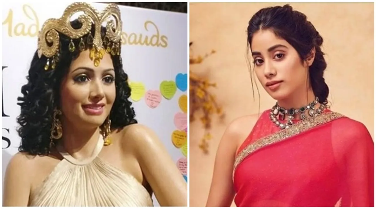 Janhvi Kapoor Khushi Kapoor Boney Kapoor unveiled Sridevi's wax statue at Madame Tussauds