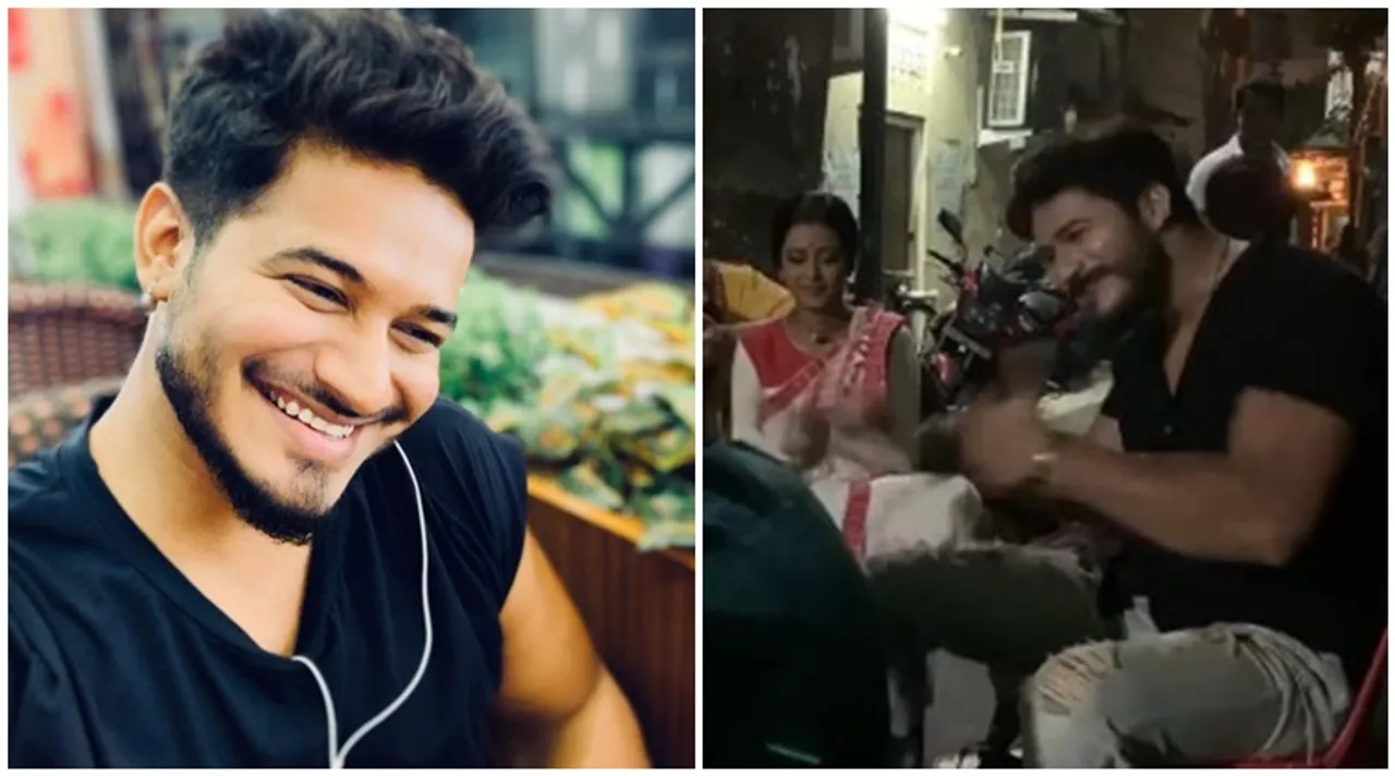 Actor Gourab Mondal's impromptu Gully Boy rendition is trending on social media