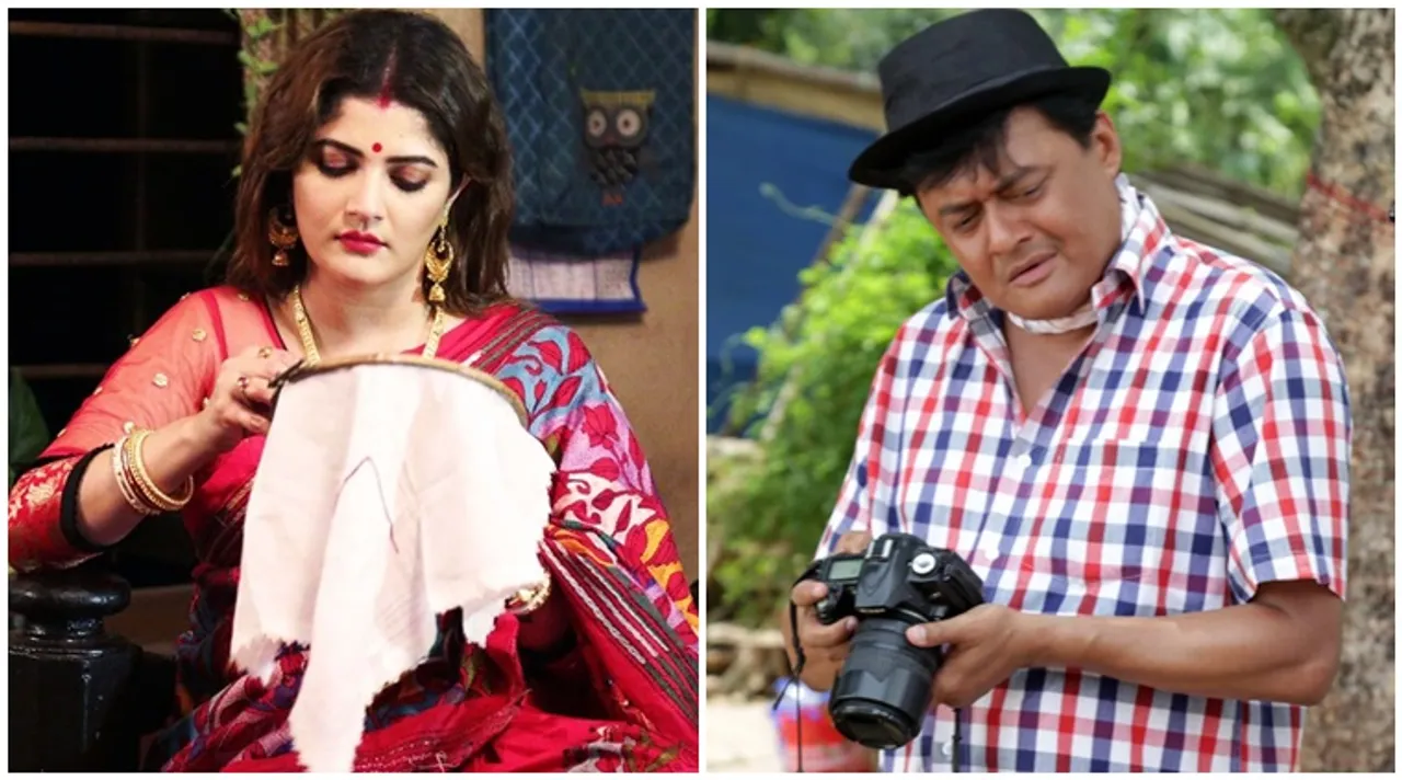 Srabanti Chatterjee Saswata Chatterjee paired in Chobiyal to be released soon