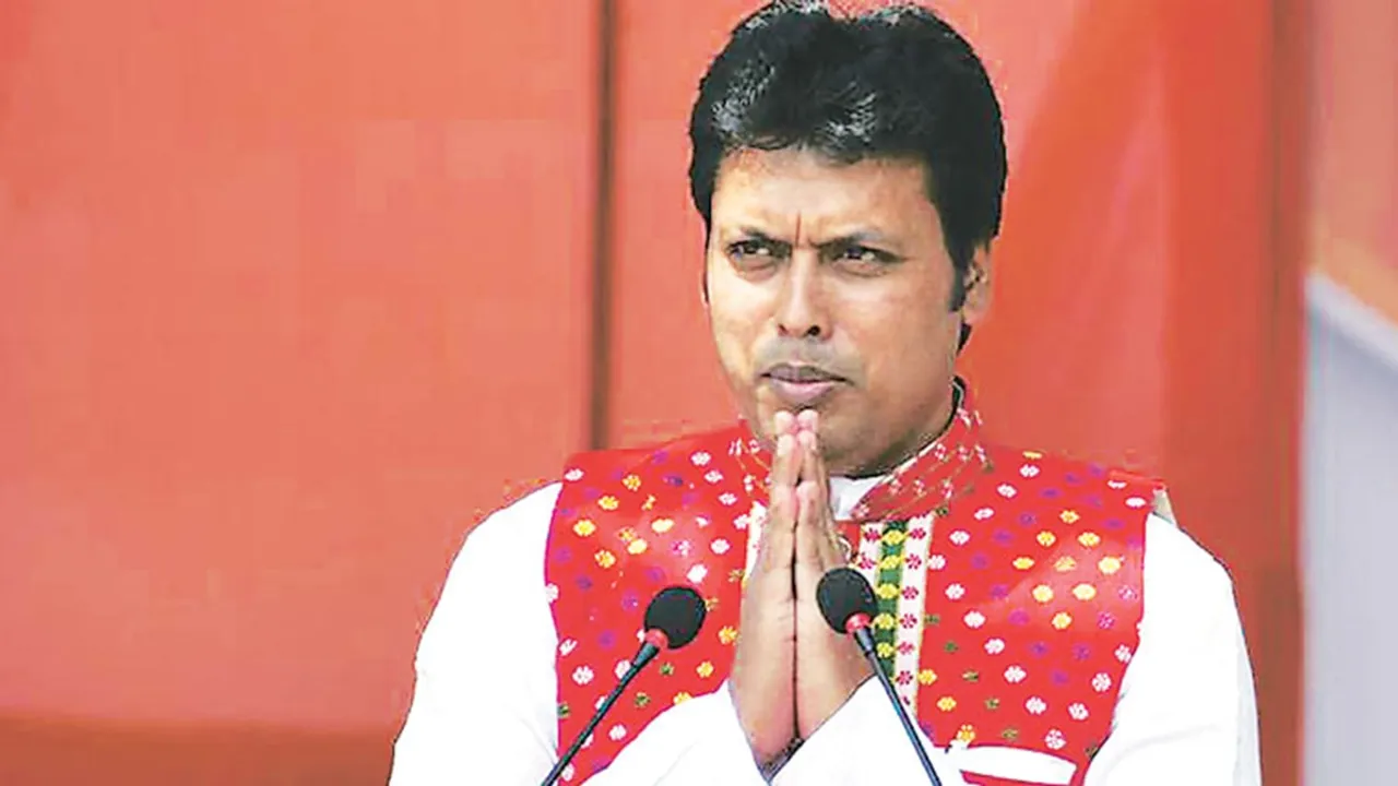 Tripura CM Biplab Kumar Deb