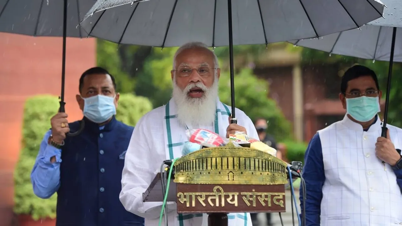 women dalits tribals become ministers many cannot accept it says modi in lok sabha