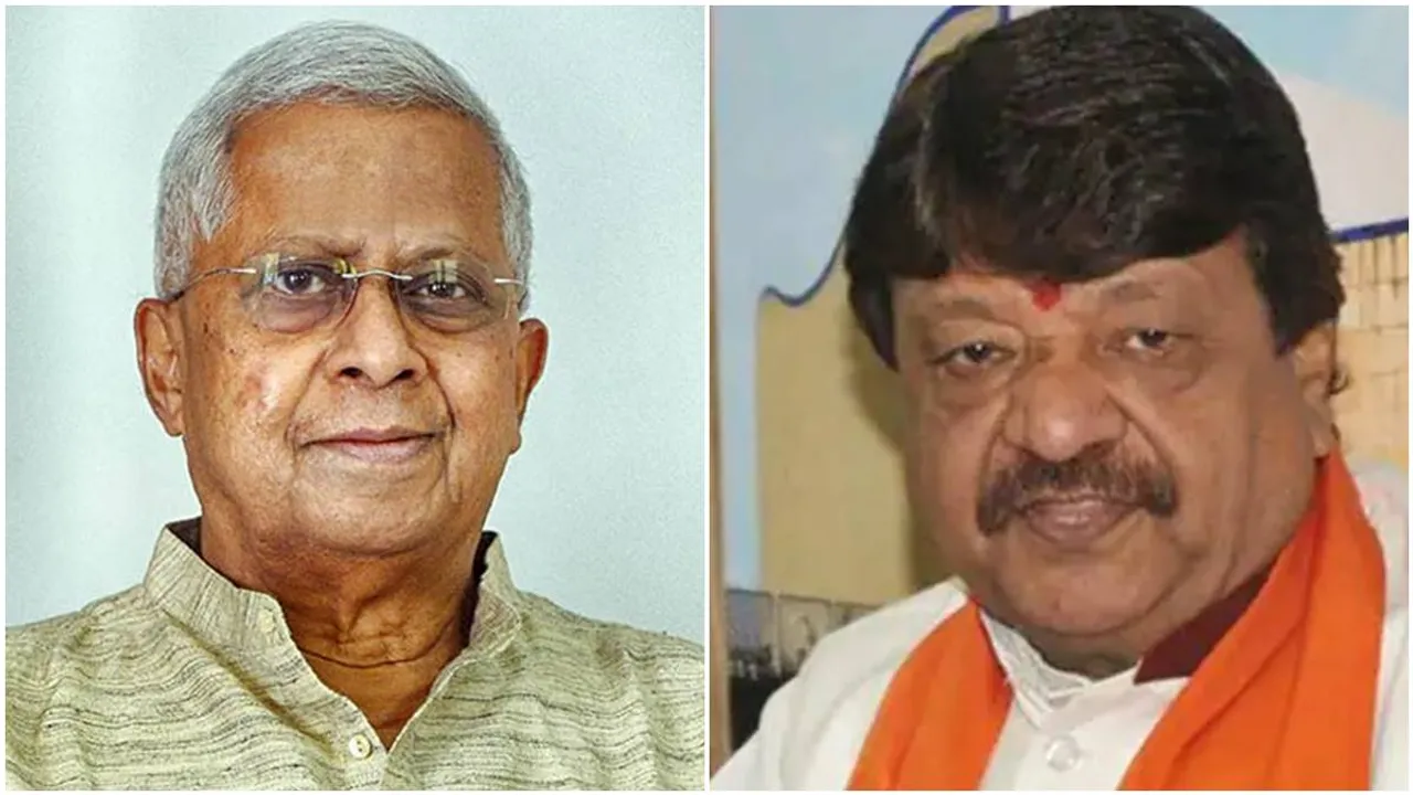 Tathagata Roy tweets image comparing BJP leader Kailash Vijayvargiya to a dog