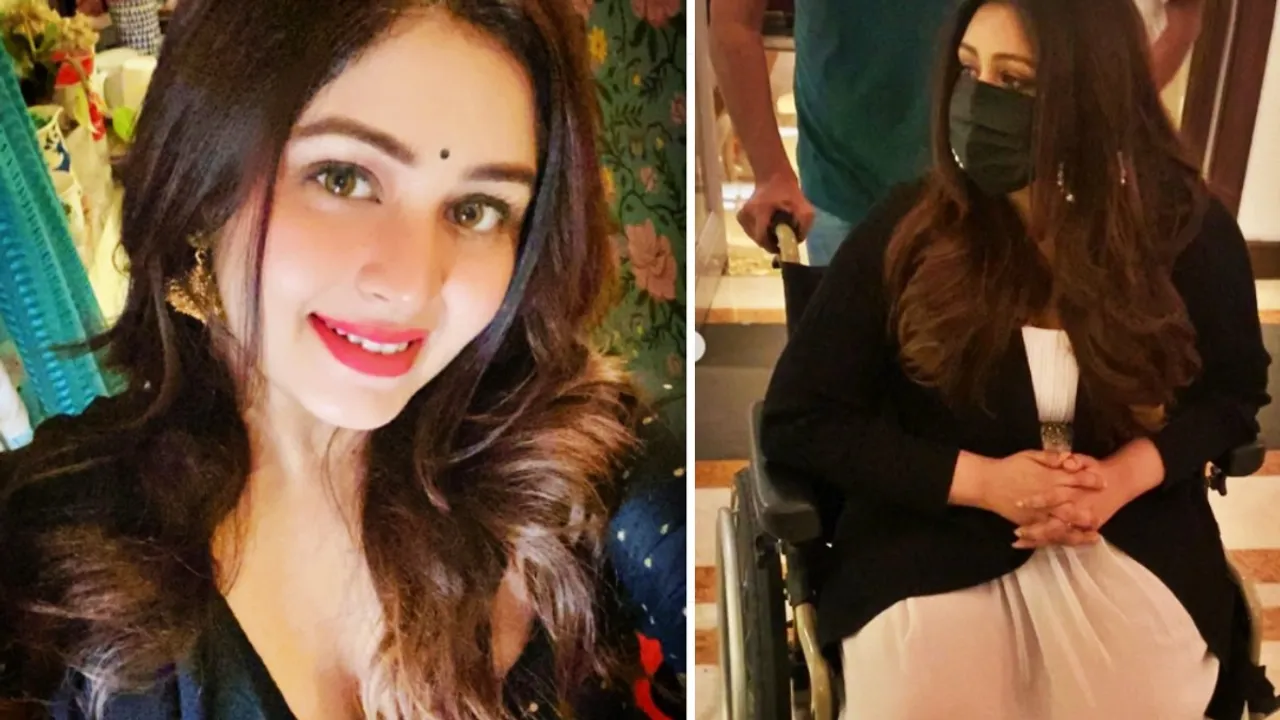 Ritabhari Chakraborty, Ritabhari Chakraborty on wheelchair, tollywood, ঋতাভরী চক্রবর্তী, হুইলচেয়ারে ঋতাভরী, bengali news today