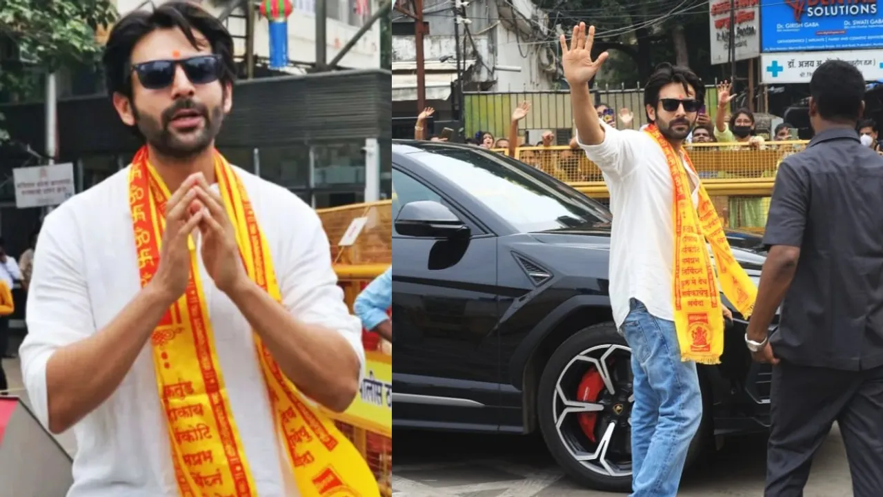 Kartik Aaryan visits Siddhivinayak temple, Kartik Aaryan, Dhamaka, কার্তিক আরিয়ান, ধামাকা, সিদ্ধিবিনায়ক মন্দির, bengali news today