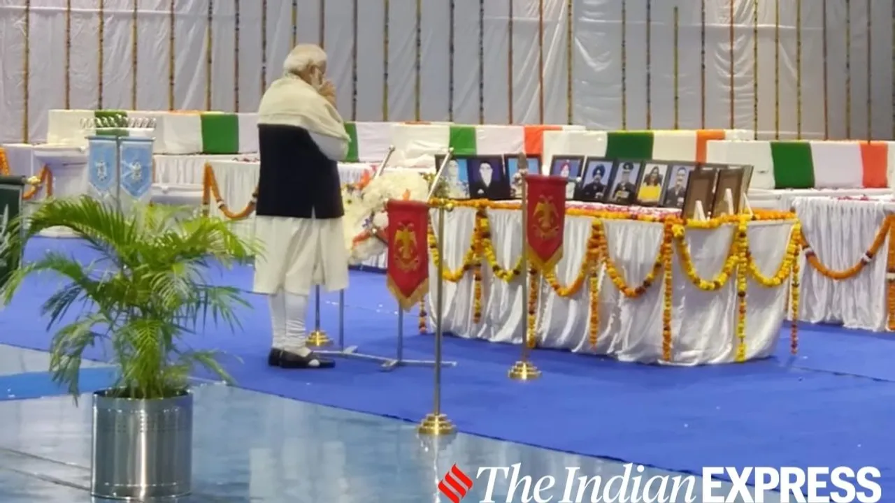 CDS Bipin Rawat, MI-17 Crash, PM Modi