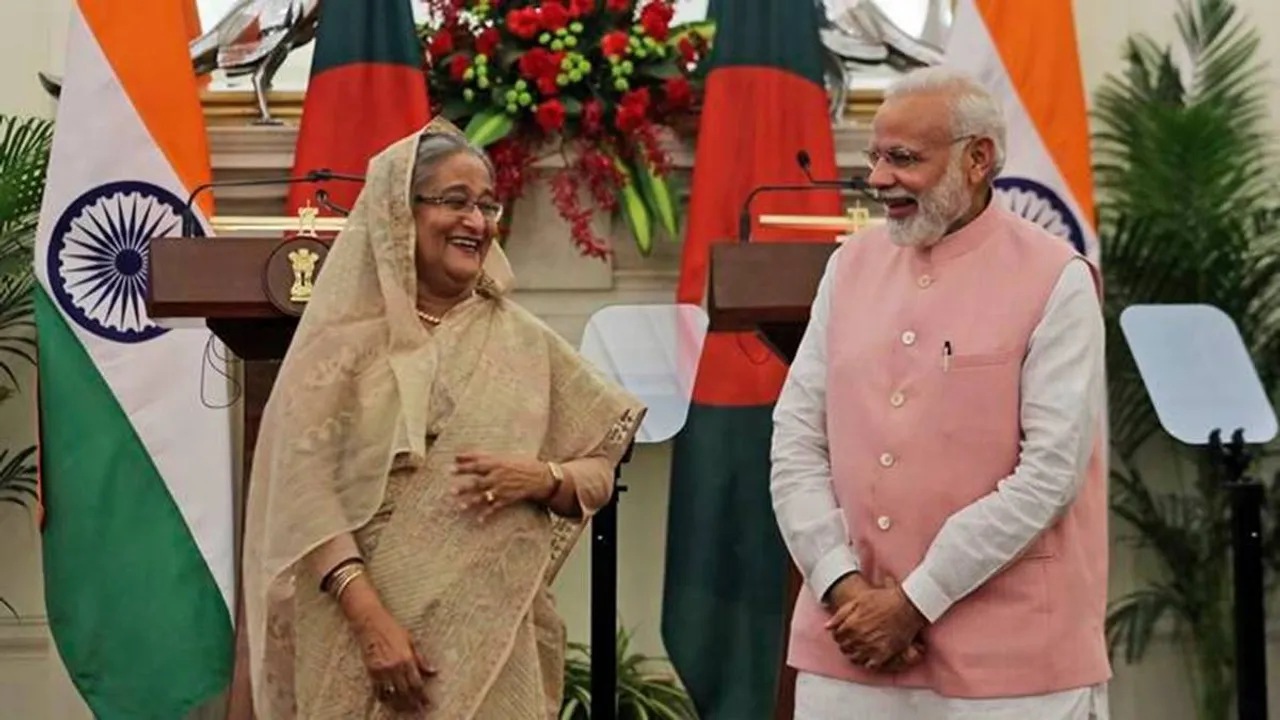 Sheikh Hasina thanks PM Modi