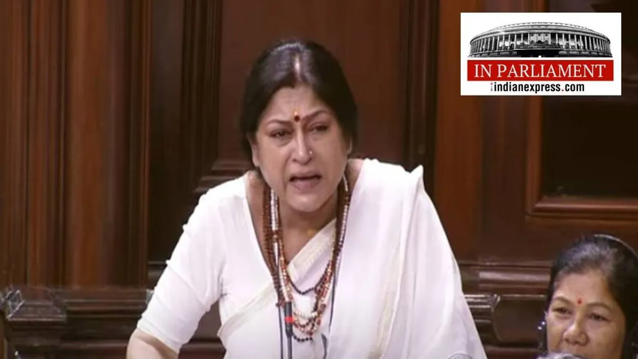 BJP MP Roopa Ganguly breaks down over Birbhum violence