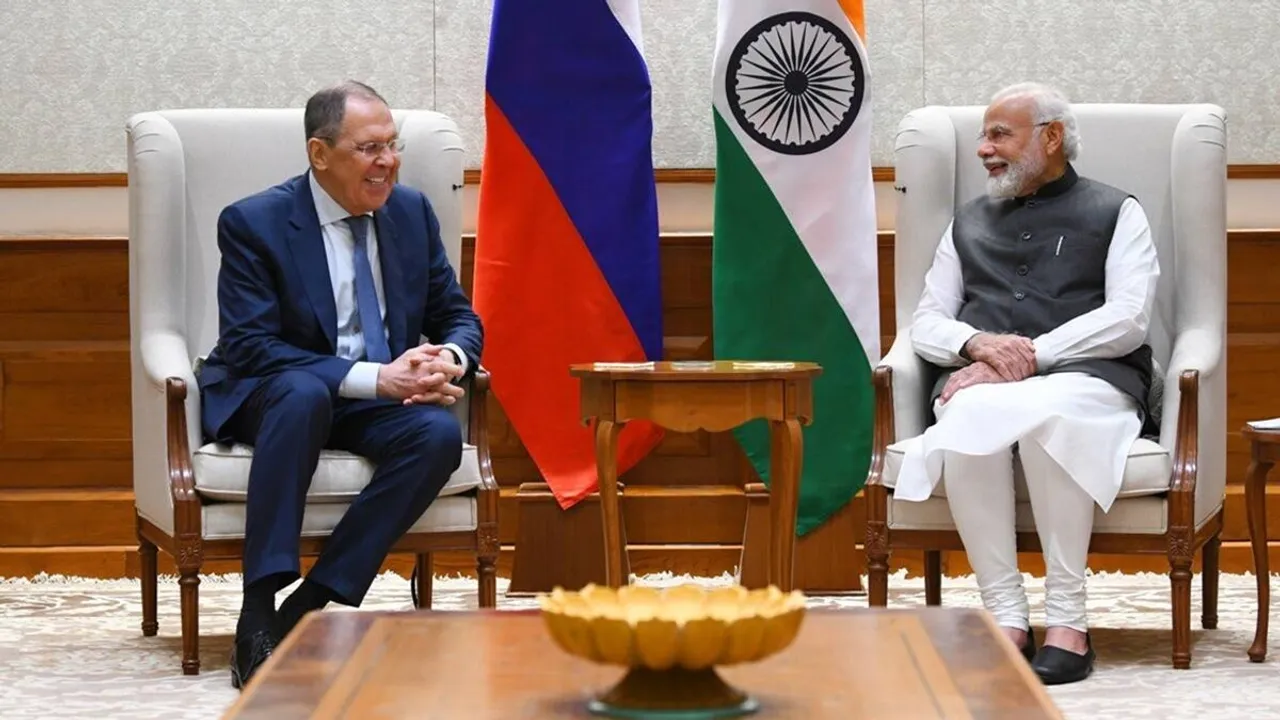 No one will oppose if India backs such a process, Russian Foreign Minister Lavrov on Ukraine mediation