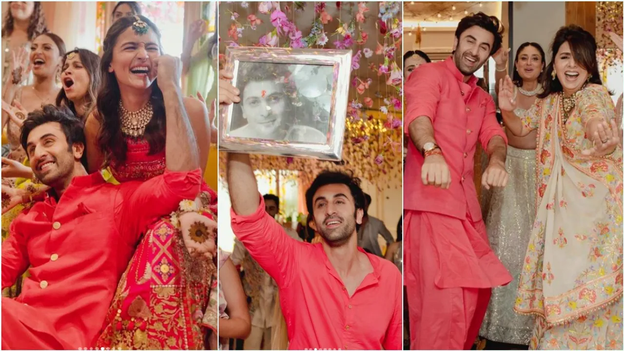 Ranbir- Alia mehendi ceremony, Neetu Kapoor, রণবীর-আলিয়ার মেহেন্দি, নীতু কাপুর, ঋষি কাপুর, bengali news today