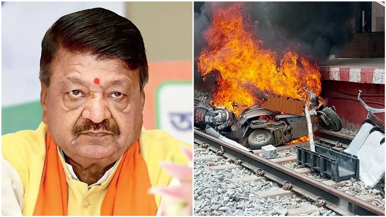 Agnipath scheme BJP Leader Kailash vijayvargiya controversial remark on agniveer's