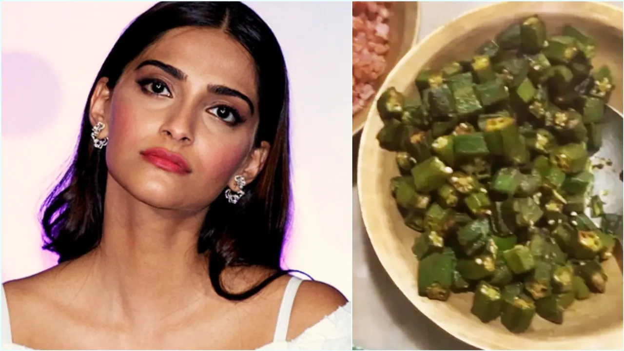 Sonam Kapoor, Sonam Kapoor Pregnant, Sonam Kapoor in third trimester, Sonam Kapoor Baby, Sonam kapoor having bhindi, Sonam-Anand, সোনম কাপুর, মা হচ্ছেন সোনম কাপুর, অন্তঃসত্ত্বা সোনম কাপুর, সোনম-আনন্দ, লন্ডনে সোনম কাপুর, bengali news today