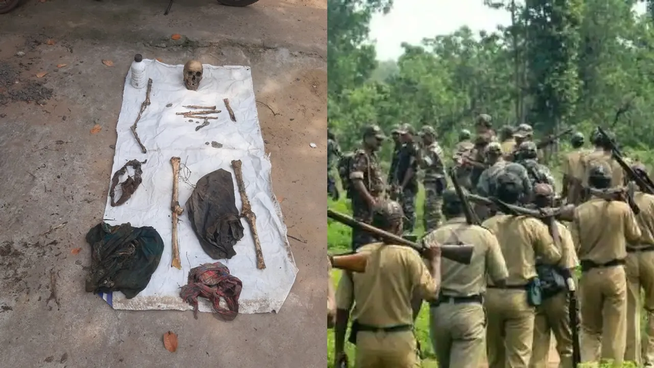 Skeleton recovered from jute field in Tarakeswar