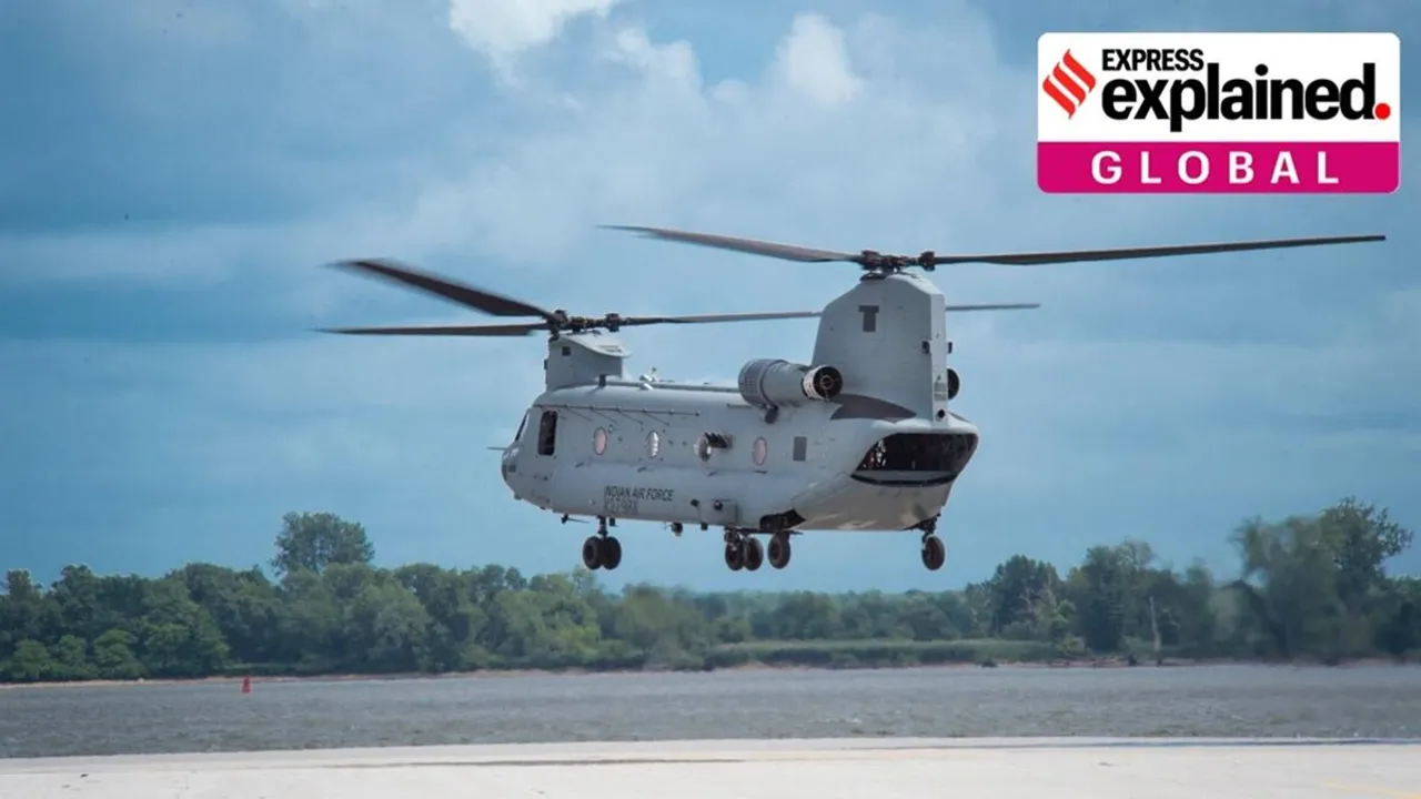 Chinook helicopter
