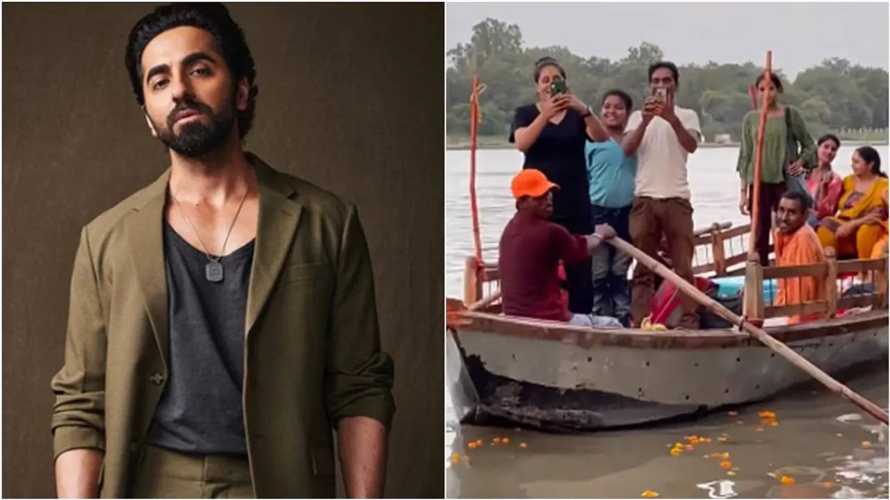 ayushman khurrana shared video with fan says cant jump into the river