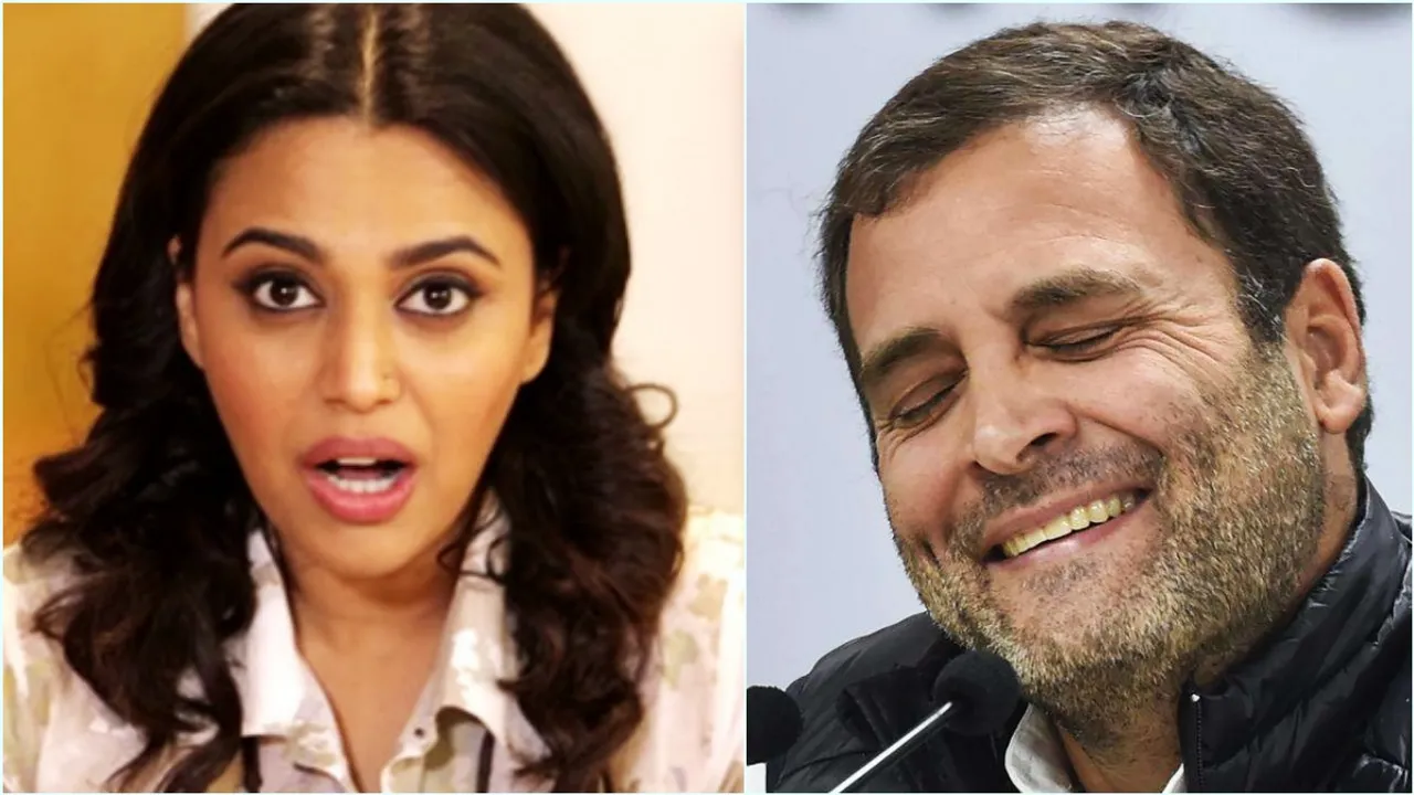 Swara Bhasker, Boycott Bollywood, Swara Bhasker on Bollywood, Rahul Gandhi, Pappu Rahul Gandhi, Swara Bhasker Rahul Gandhi, স্বরা ভাস্কর, রাহুল গান্ধী, স্বরা ভাস্কর রাহুল গান্ধী, পাপ্পু রাহুল গান্ধী, বলিউড সিনেমা বক্সঅফিস, বয়কট বলিউড, Bollywood Vs South Film Industry, Bollywood cinema Box Office, Indian Express Entertainment News, Bengali News Today