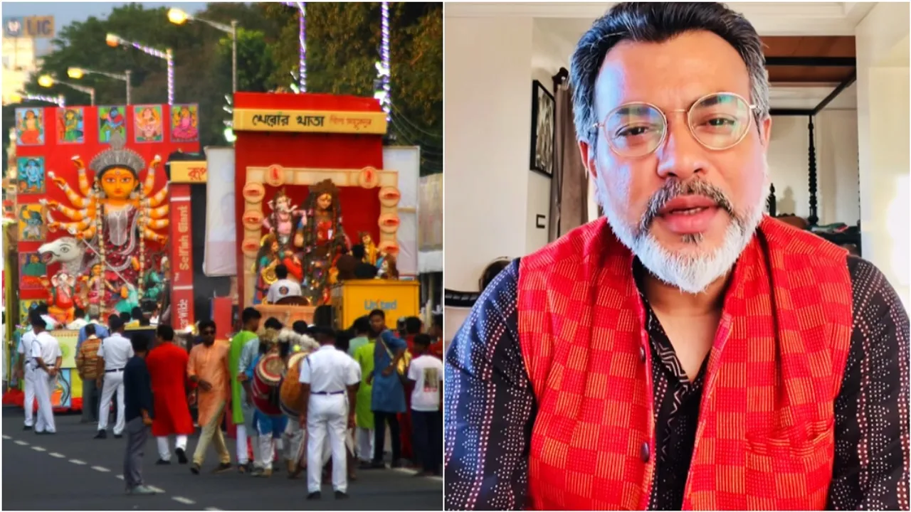 Durga Puja Carnival 2022, দুর্গাপুজো কার্নিভাল, রুদ্রনীল ঘোষ, Rudranil Ghosh, Kamaleswar Mukherjee, Anik Dutta, TMC, Mamata Banerjee, Durga Puja 2022, দুর্গাপুজো ২০২২, অনীক দত্ত, কমলশ্বর মুখোপাধ্যায়, তৃণমূল, মমতা বন্দ্যোপাধ্যায়, দুর্গাপুজো কার্নিভ্যাল ২০২২, দুর্গাপুজো কার্নিভাল বিজেপির নিন্দা, Indian Express Entertainment News