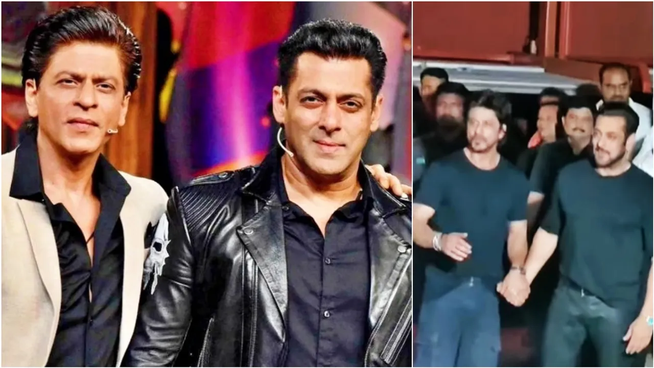 Shah Rukh Khan, Salman khan, Salman khan birthday, SRK, Salman Shah Rukh, শাহরুখ খান, সলমন খান, সলমনের জন্মদিন, শাহরুখ সলমন