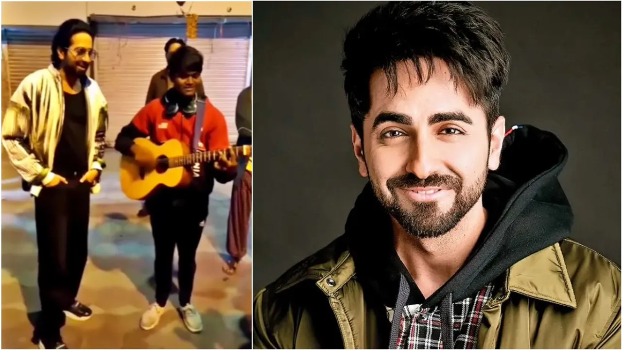 Ayushmann Khurrana, Ayushmann Khurrana viral video, Ayushmann Khurrana, আয়ুষ্মান খুরানা, দিল্লিতে আয়ুষ্মান খুরানা, বলিউডের খবর