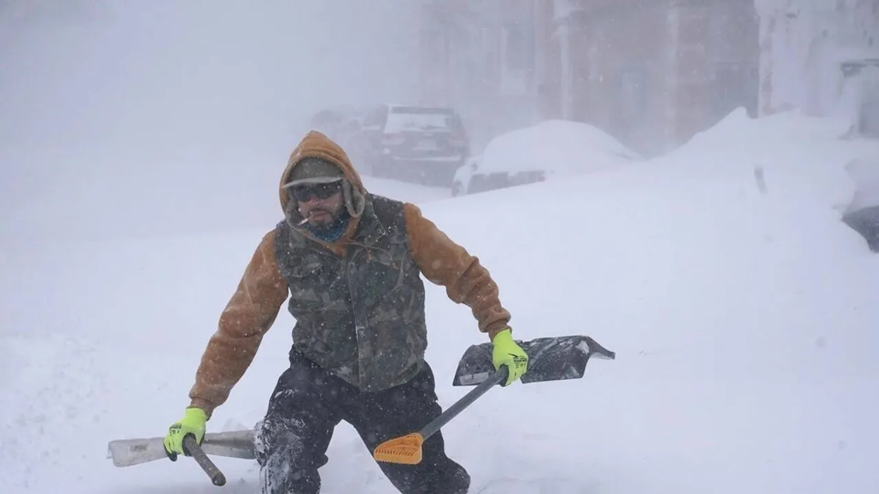US arctic blast, US temperature drop, US deep freeze power outage, US power winters, US winter, Indian Express, Indian Express news" />