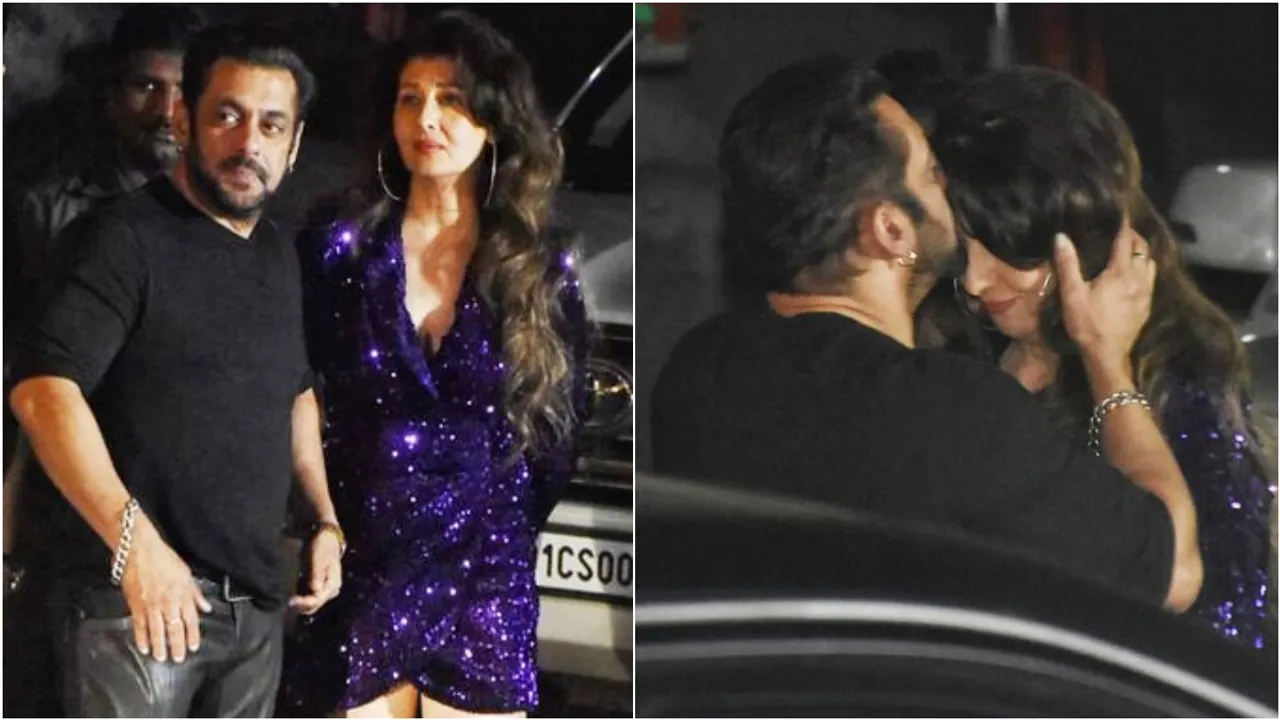 Salman Khan, Salman Khan birthday, Sangeeta Bijlani, Salman Khan Sangeeta Bijlani, bhaijaan birthday, সলমন খান, সঙ্গীতা বিজলানি, সলমনের জন্মদিন, সলমন সঙ্গীতা বিজলানি