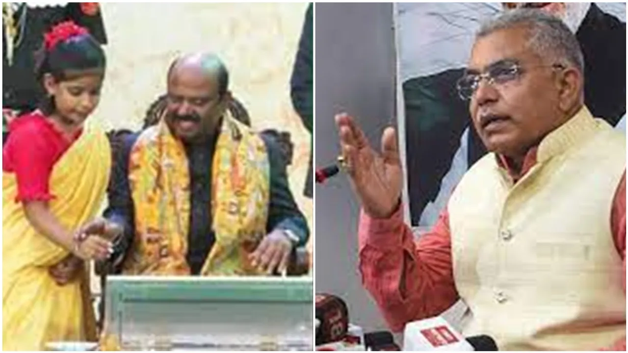 dilip ghosh criticize governor cv ananda bose