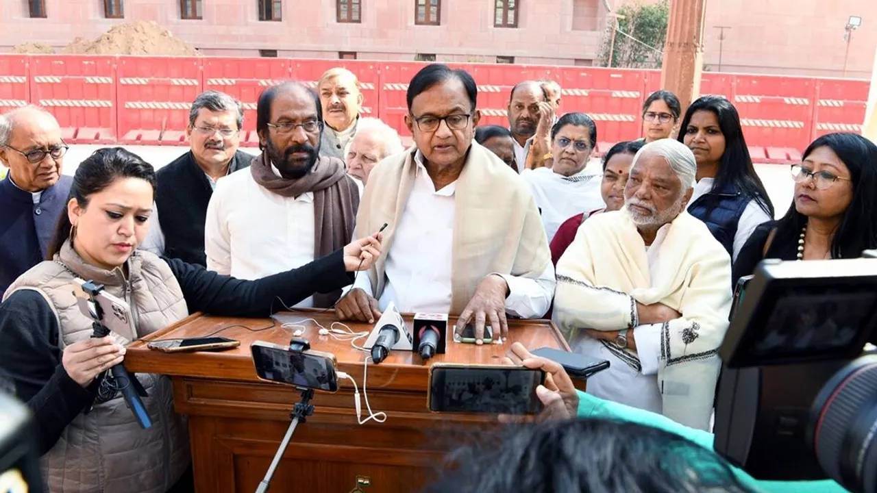 Chidambaram, George Soros, Chidambaram about George Soros, Narendra Modi, Adani Group, Hindenburg report, Congress, Munich Security Conference"