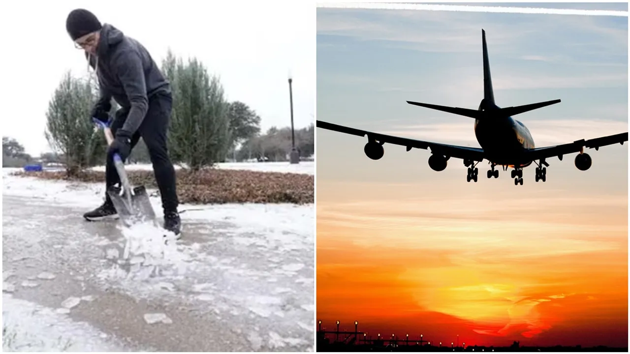 US winter storm, winter storm in US, US flights canceled, winter storm wreaks havoc on US