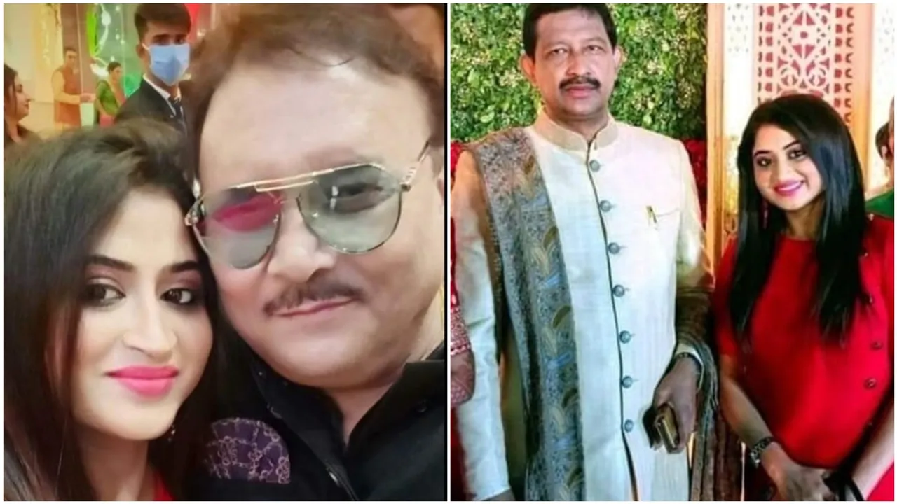 haimanti gangulys picture with madan mitra and rajib banerjee viral ssc sacm, মদন থেকে রাজীব, প্রাক্তন মন্ত্রীদের সঙ্গেও দিব্যি ওঠাবসা ছিল হৈমন্তীর!