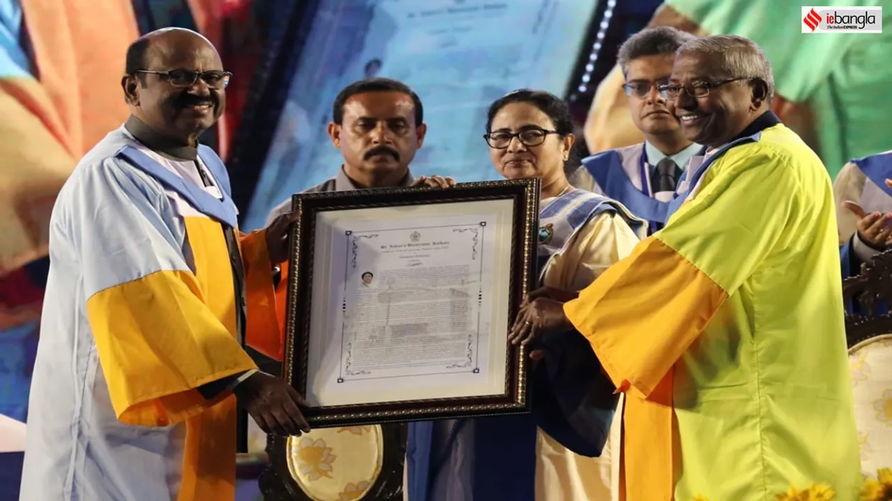 mamata banerjee d-litt stxaviers-university, মমতার মুকুটে নয়া পালক, দ্বিতীয়বারের জন্য বিরাট সম্মানে ভূষিত মুখ্যমন্ত্রী