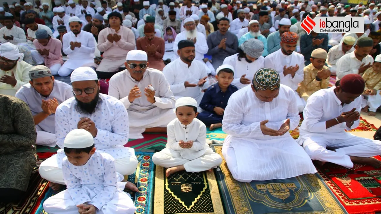 eid ul fitar namaz 2023 kolkata red road