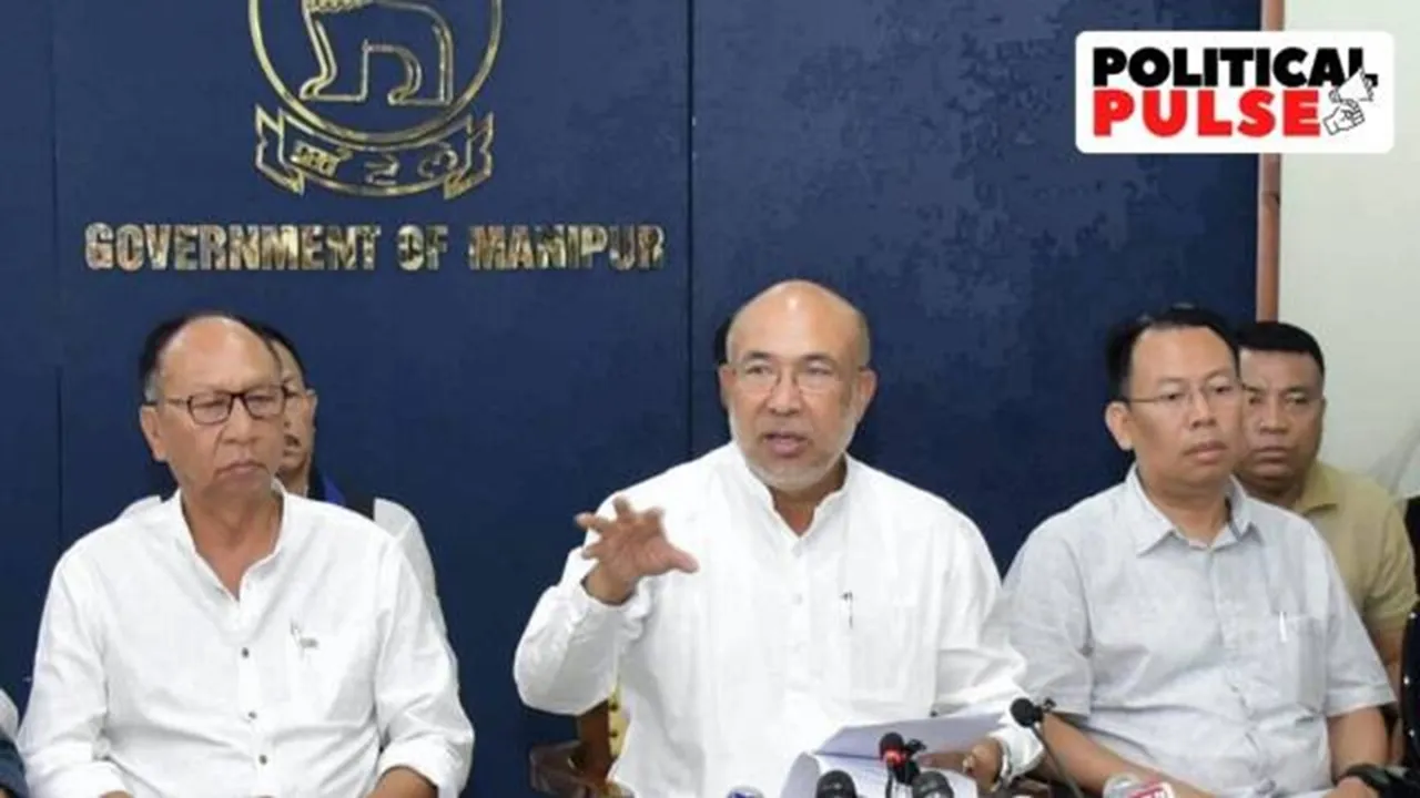 Manipur Chief Minister N Biren Singh