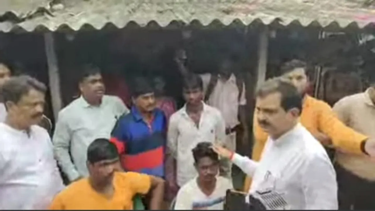 bjp fact finding team visits howrah amta