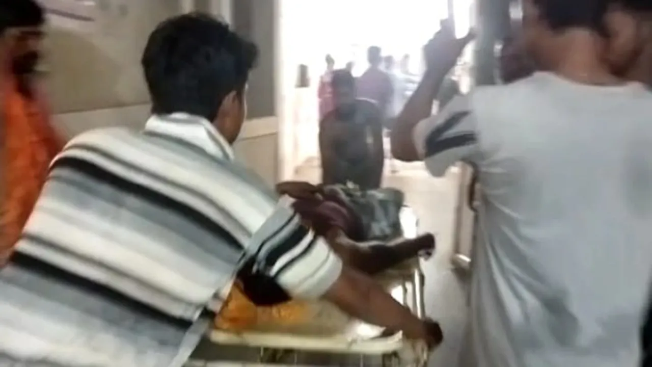political conflict at maldah harishchandrapur