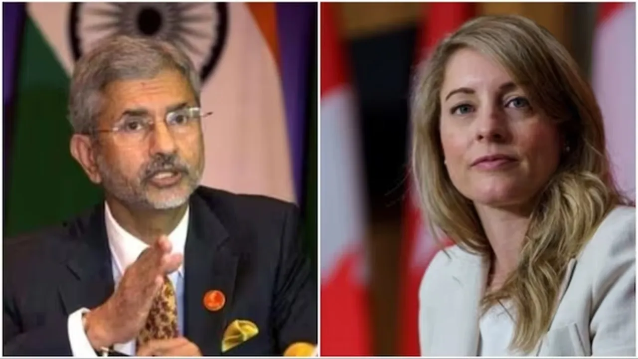 "india canada, india canada issue, india canada secret meeting, s jaishankar secret meeting canada, Melanie Joly, Melanie Joly jaishankar meeting, india canada secret meeting in washington",