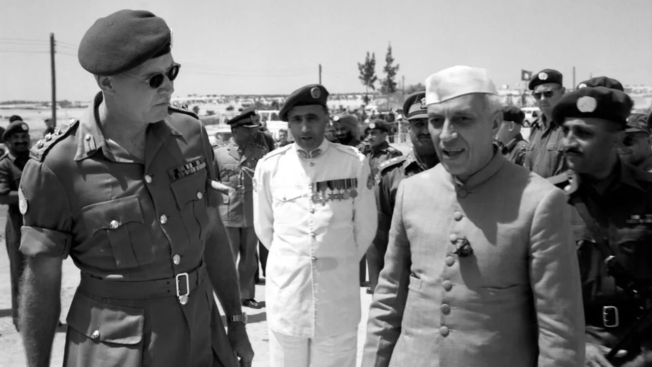 military digest UN Nehru