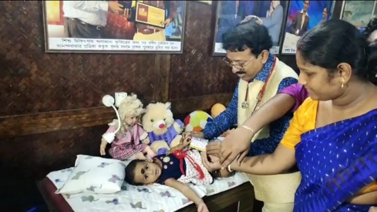 Dr Prabir Bhowmiks pledge to provide free medical services to children