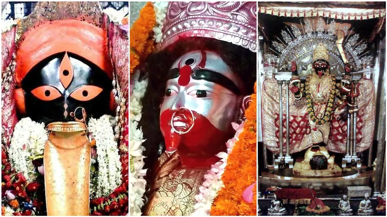 Kali Puja 2023 organized with all rituals at Kalighat Tarapith Dakshineswar Kamakhya temple