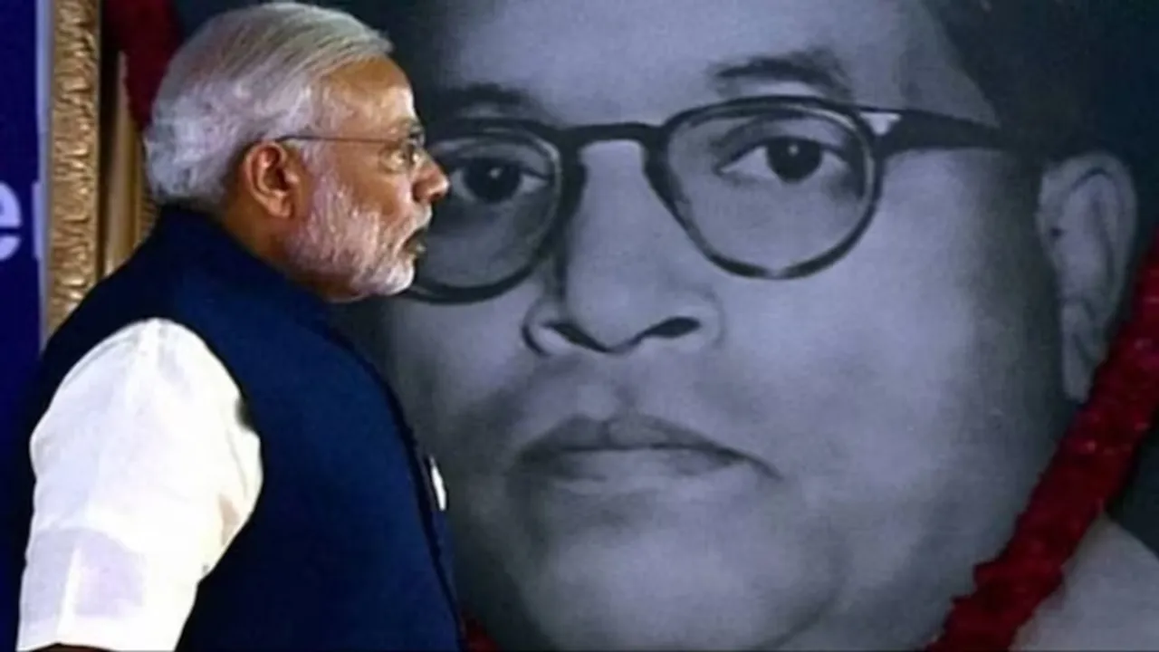 "telangana, telangana news, telangana election, prime minister modi, pm modi, modi hyderabad rally, madiga community, br ambedkar, ambedkar bharat ratna, who gave bharat ratna to ambedkar"