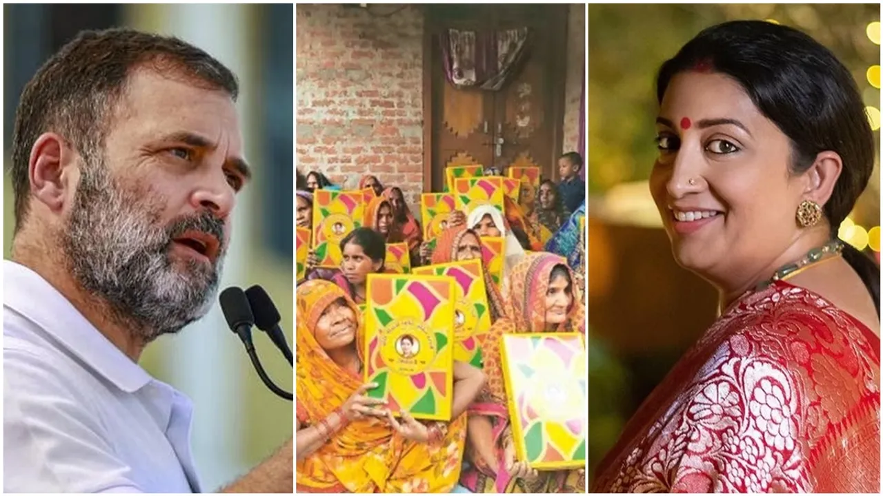 Amethi 2024,congress leader rahul gandhi,Diwali Gifts,MP Smriti Irani