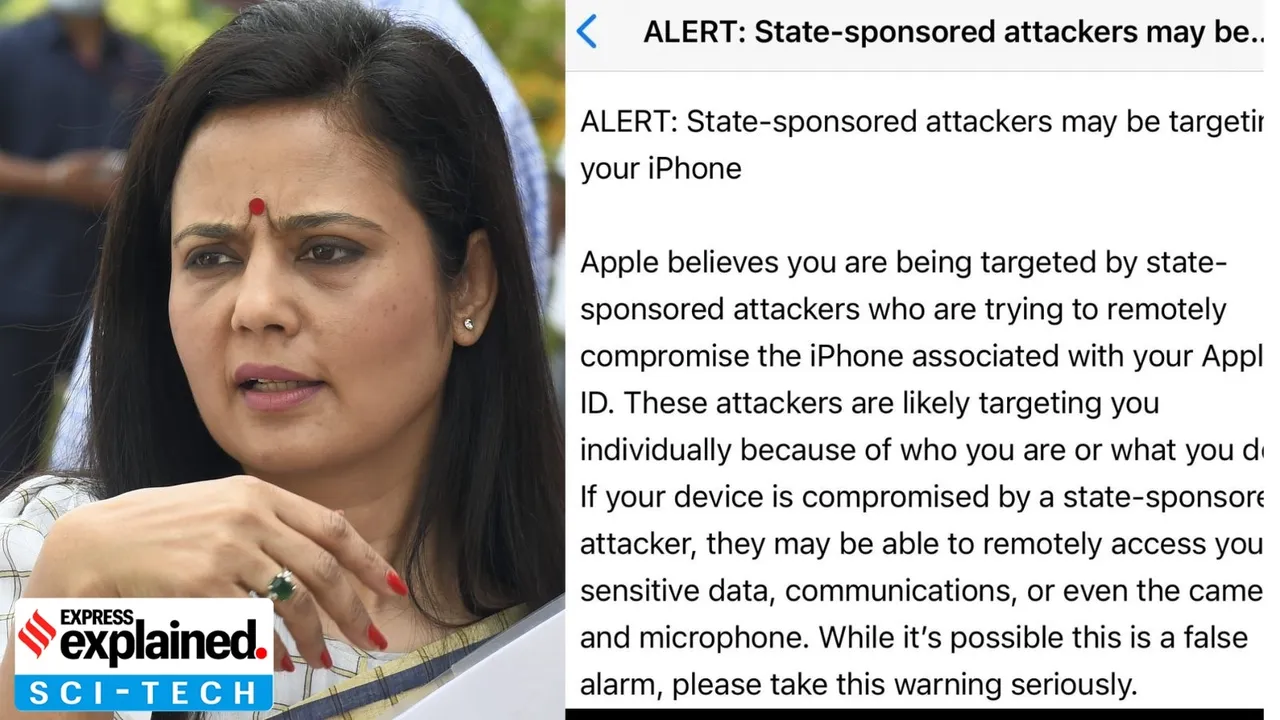 mahua moitra apple alert.