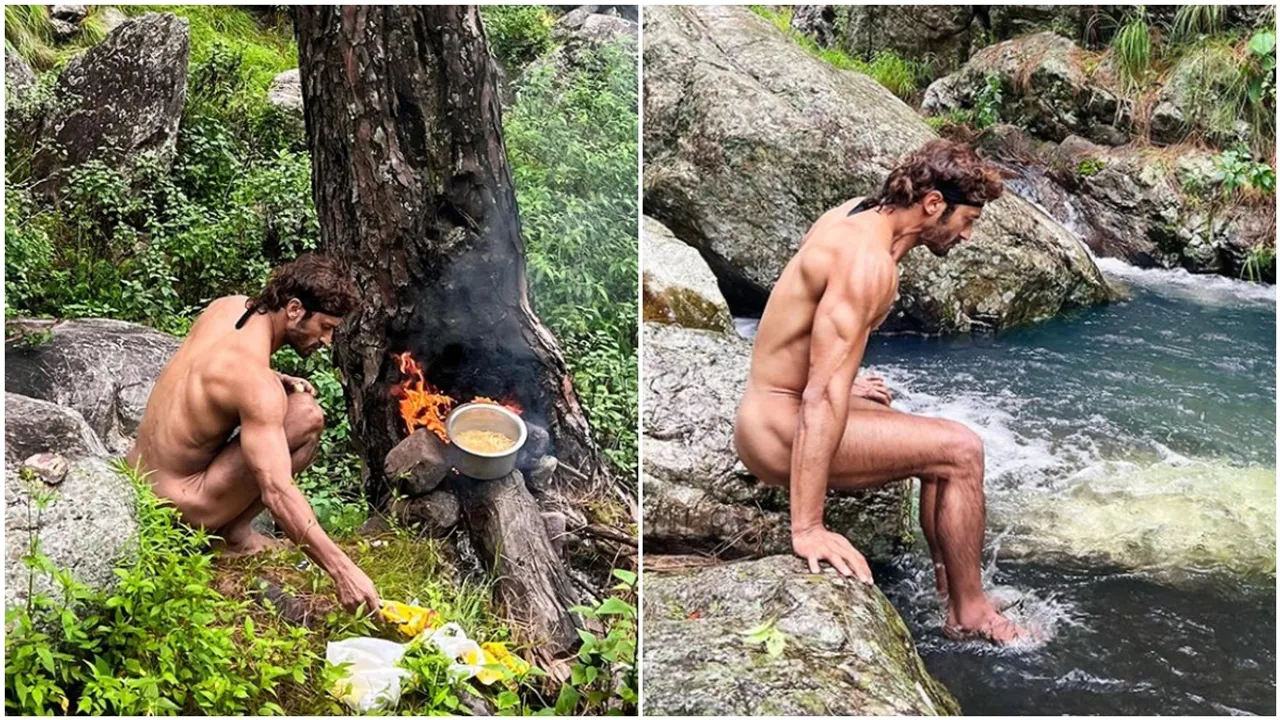 Vidyut Jamwal shared his nude pictures during his birthday to Himalayas