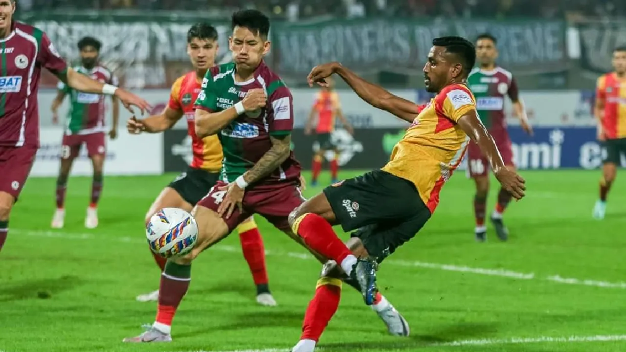 East Bengal vs Mohun Bagan, East Bengal vs Mohun Bagan Match Report, Super Cup Derby East Bengal vs Mohun Bagan Match Report