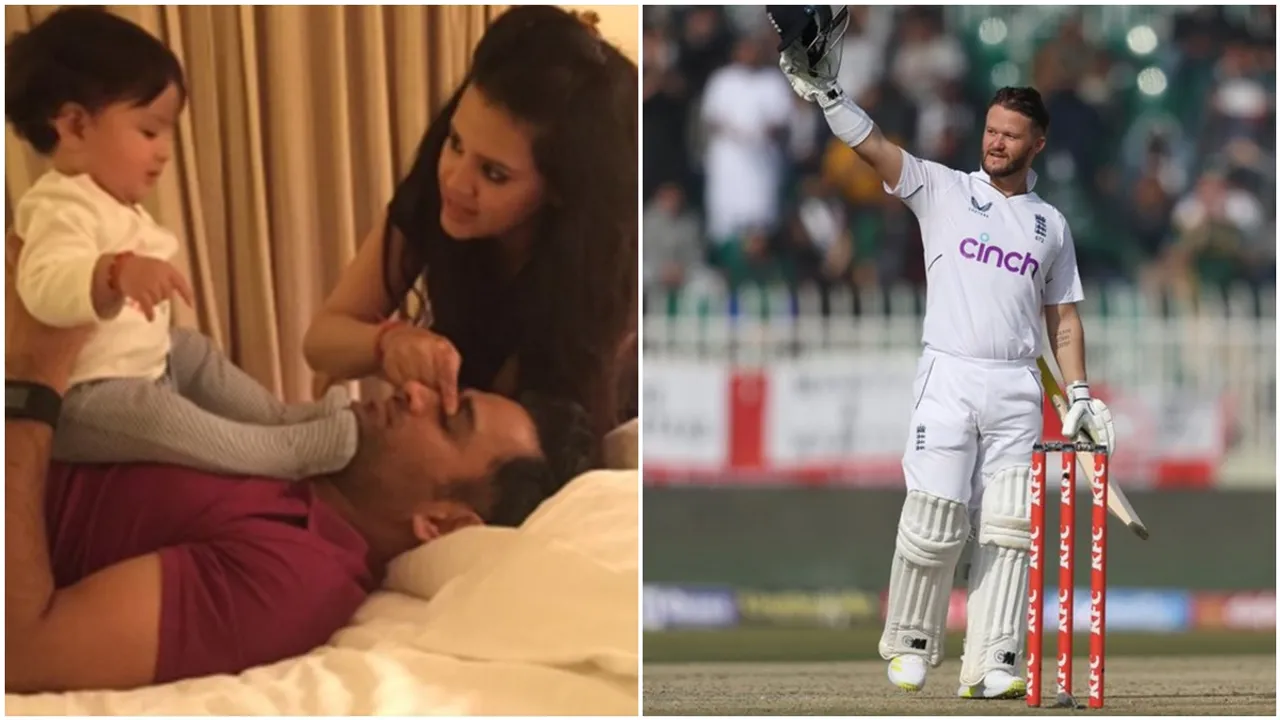 Mahendra Singh Dhoni, Sakshi Dhoni, Ben Duckett