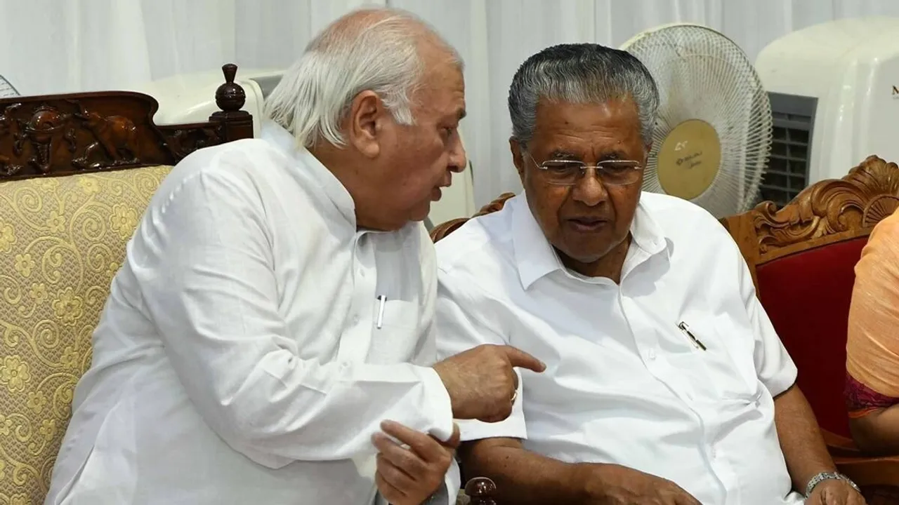 Arif Mohammed Khan, CM Pinarayi Vijayan