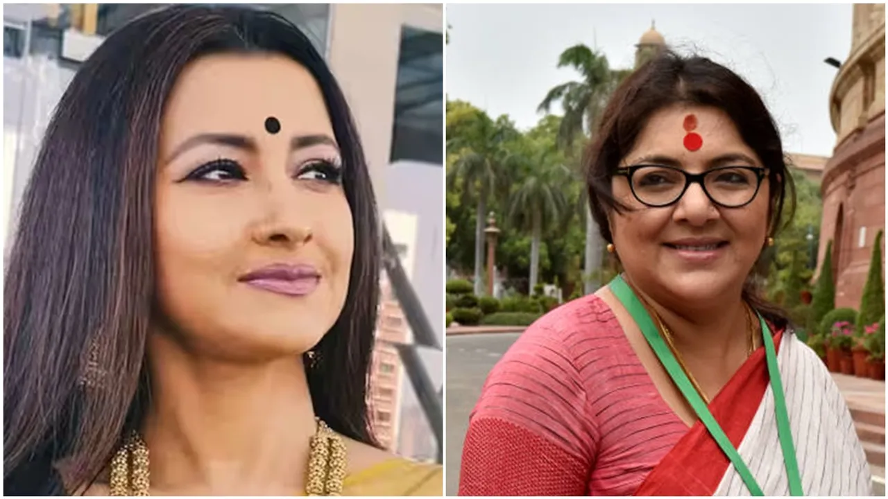 What did Locket Chatterjee say after hearing that Tmc nominated Rachna against her