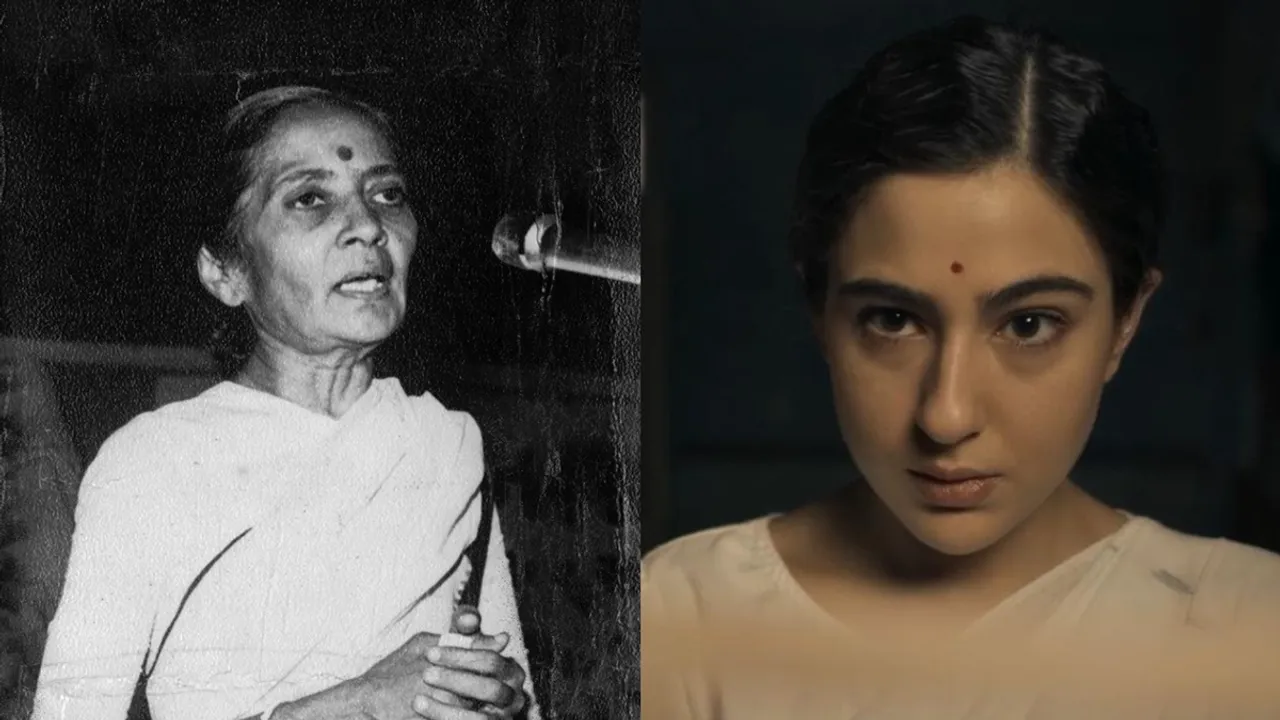 Usha Mehta, Sara Ali Khan