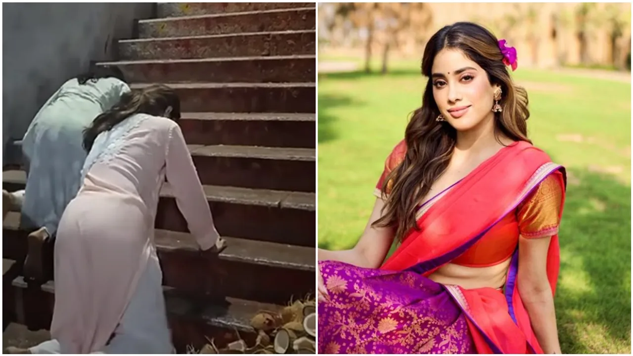 jhanvi kapoor in tirupati balaji entertainment news bollywwod